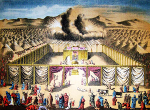 The Tabernacle in the Wilderness Illustration from the 1890 Holman Bible 