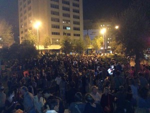 Vigil for Peace in Jerusalem October 17 2015